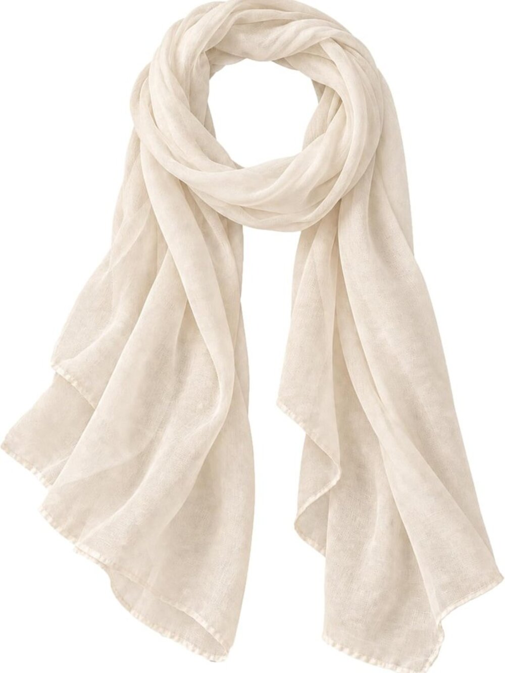 Lightweight Sheer Wrap Shawl Scarf for Women, 71x31 in, Perfect for Layering